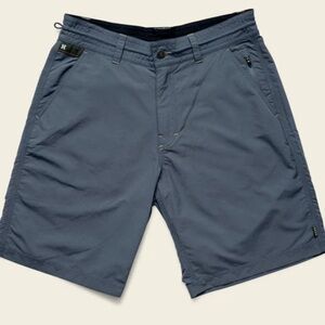 Howler Brothers Horizon Hybrid Short 2.0 Petrol Blue